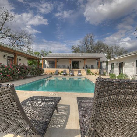 Schubert Inn Cottage - Pool - Walk To Main St Fredericksburg Ngoại thất bức ảnh